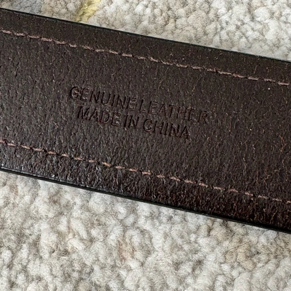 POLO Ralph Lauren Brown Leather Belt 38